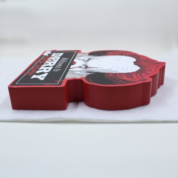 NWT Graphic Art Welcome to Derry Come Home Sign Wall Decor Plaque Table Display - Picture 6 of 10